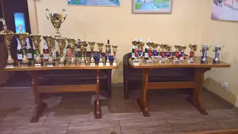Pripravené trofeje k vyhodnoteniu sezóny 2016 · zverejnené 24. decembra 2016